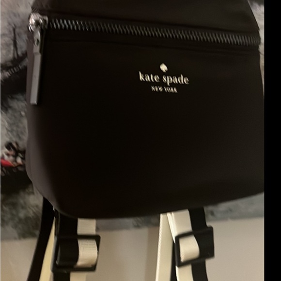 Kate Spade Black and White mini Backpack - Picture 4 of 15